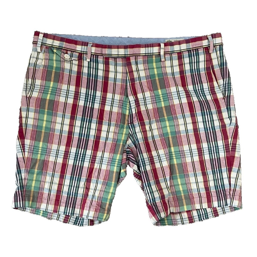 VTG Ralph Lauren India Madras Plaid Mens 38 Multicolored‎ 90s Y2K